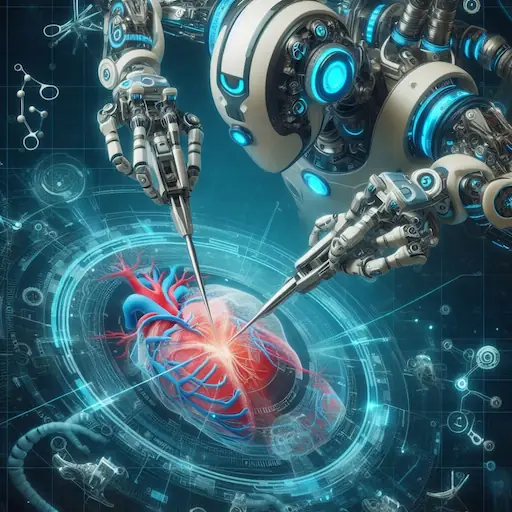 Inteligencia artificial y cirugía robótica en corazon